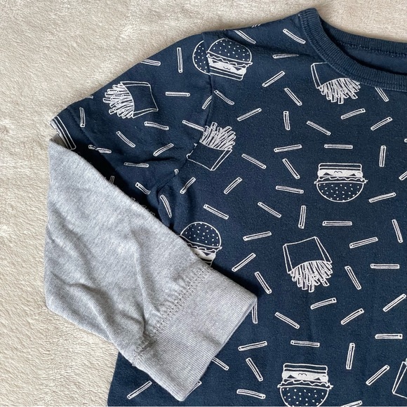 Baby gap fries & cheeseburger tee - Picture 3 of 6